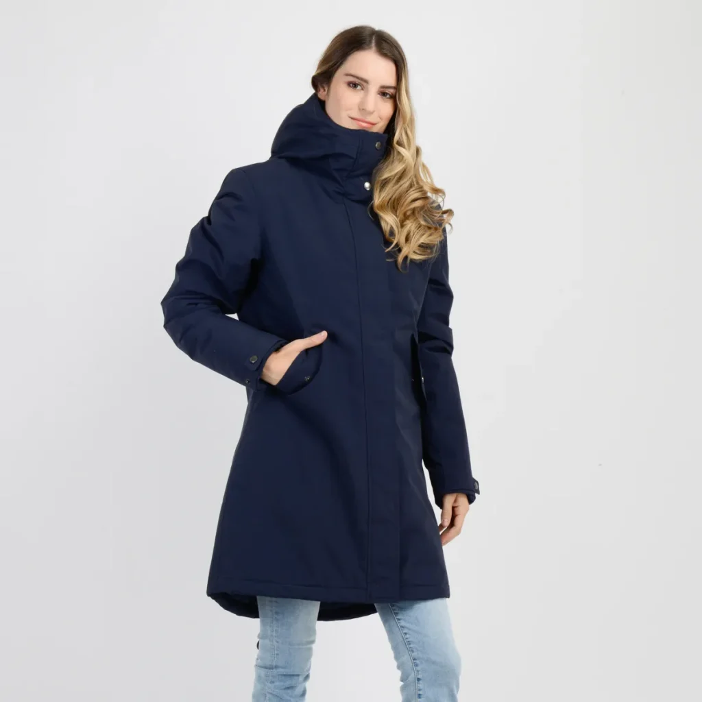 chaqueta azul de mujer o'neill